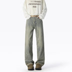 Herren Weite Jeans mit einzigartigem Muster und hohem Tragekomfort R&B