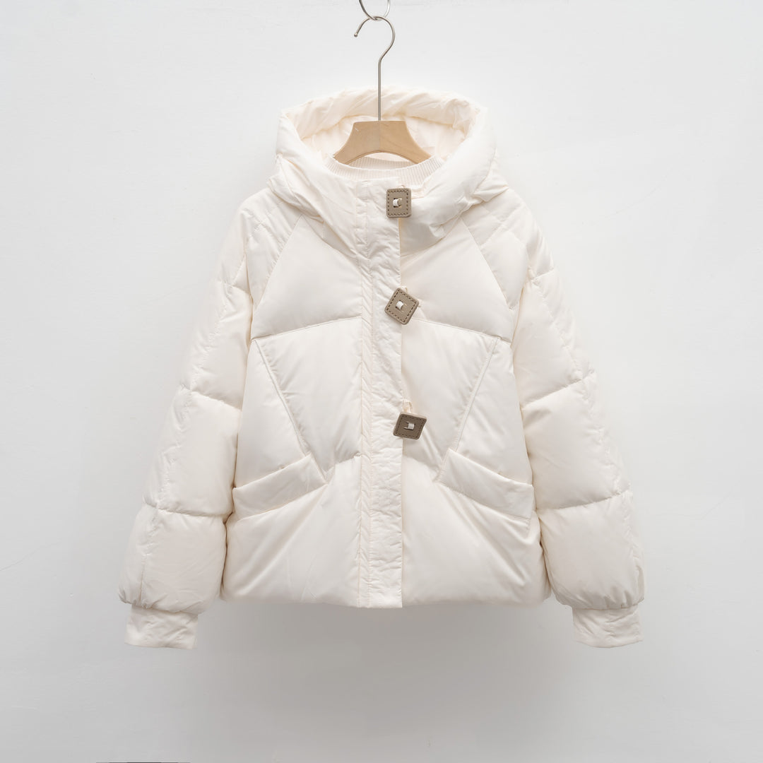 Damen Lässige Winterjacke mit voluminösem Design R&B