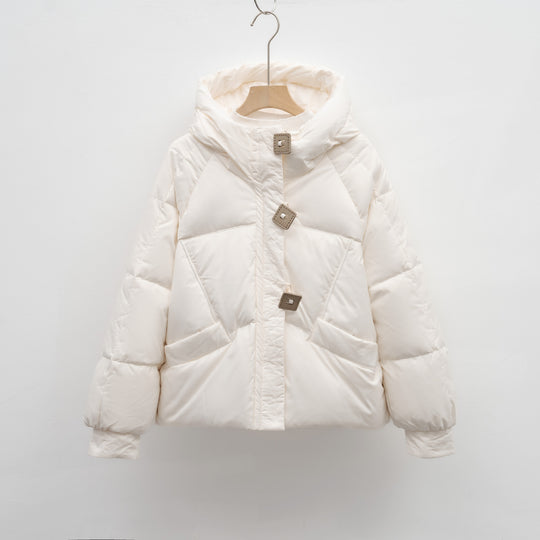 Damen Lässige Winterjacke mit voluminösem Design R&B