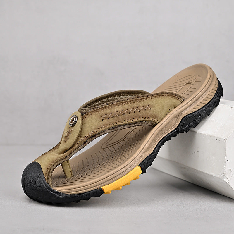 Herren Orthopädische Freizeit-Sandalen mit verstellbarem Riemensystem R&B