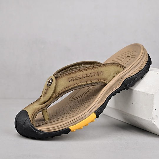 Herren Orthopädische Freizeit-Sandalen mit verstellbarem Riemensystem R&B
