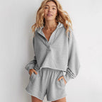 Damen Oversized Kapuzenpullover R&B