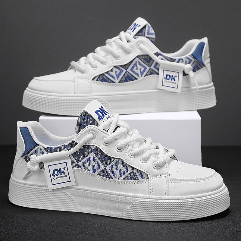 Damen modische Sneakers mit einzigartigen Stickereien und robustem Design R&B