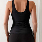 Damen Sportlicher Badeanzug mit elastischen Shorts R&B