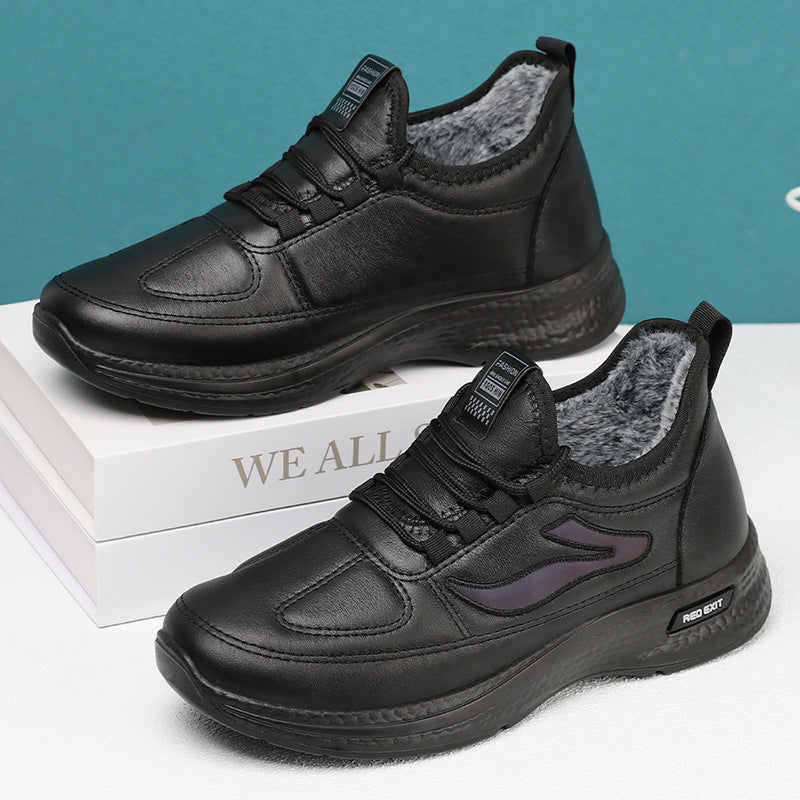 Damen Bequeme und elegante Sneakers mit warmem Futter