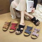 Damen Komfortable Riemchen-Sandalen mit elegantem Design und gepolsterter Sohle R&B