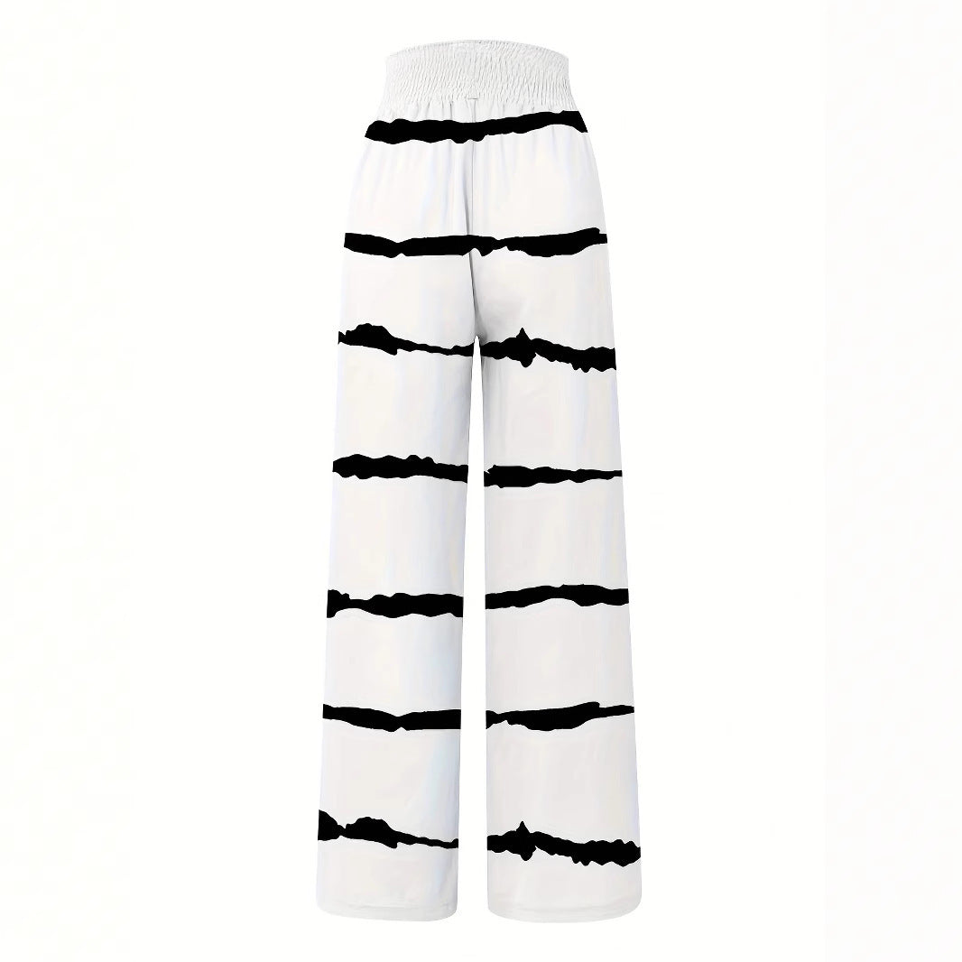 Damen Weite Strandhose R&B