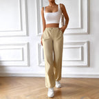 Damen Bequeme Loose-Fit Haremshosen R&B