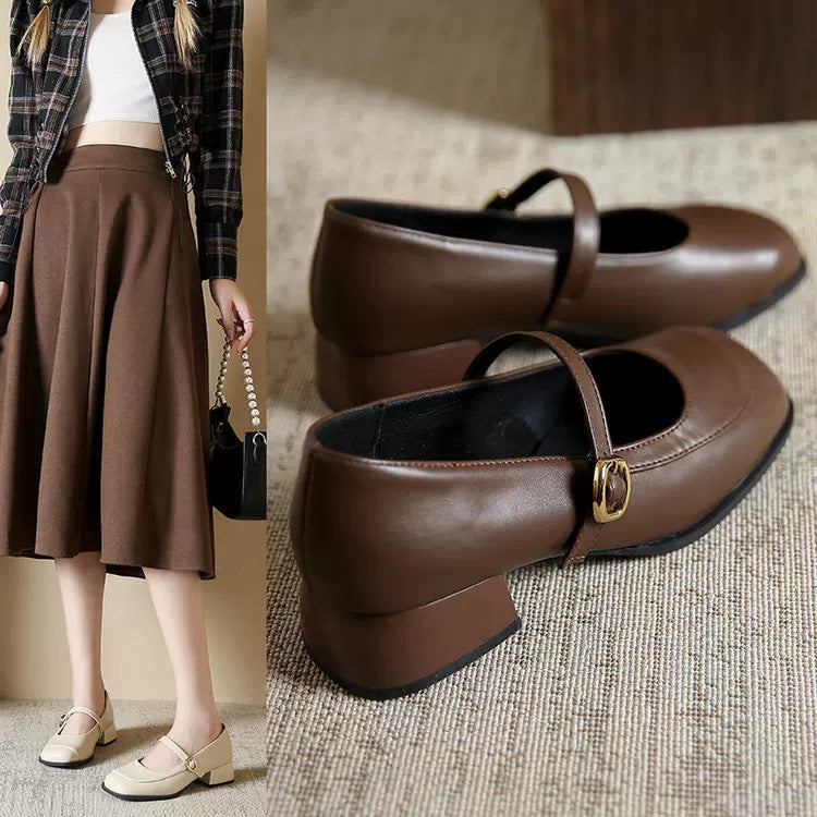 Damen Ballerinas mit modischen Riemen und elegantem Design