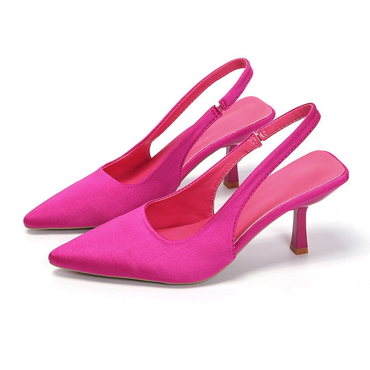 Damen Slingback-Pumps mit eleganter Spitze R&B