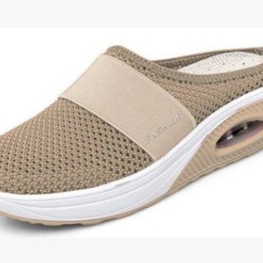 Damen Bequeme Clogs mit atmungsaktiver Mesh-Oberfläche R&B