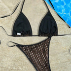 Damen Triangel-Bikini-Set mit raffinierten Details R&B