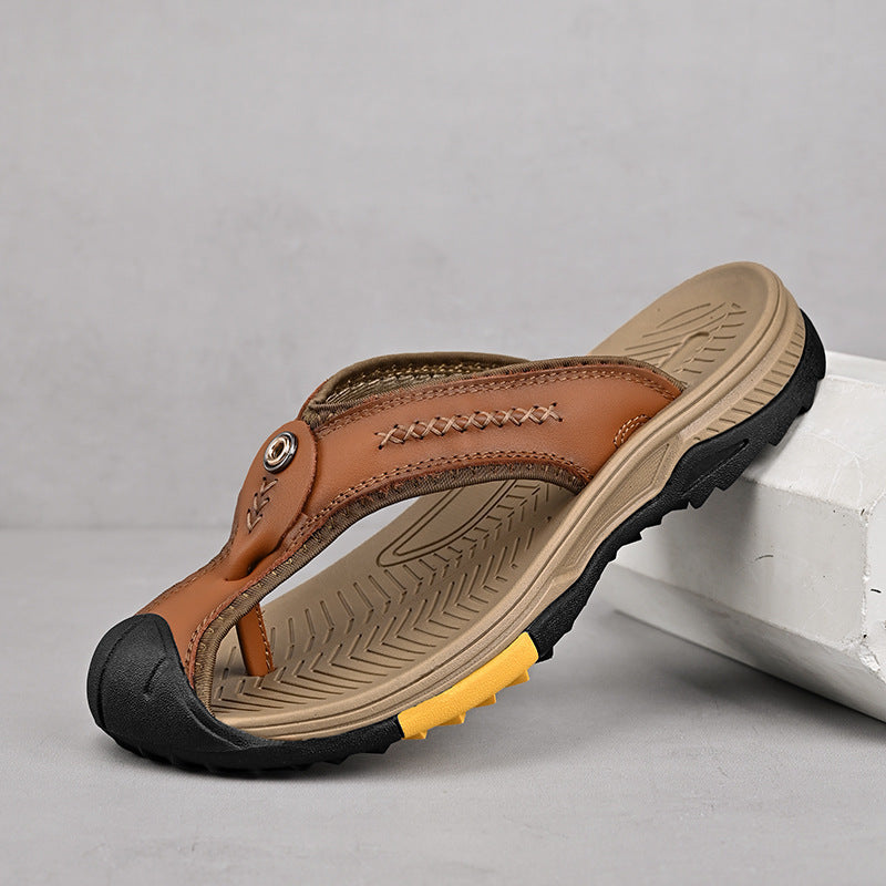 Herren Orthopädische Freizeit-Sandalen mit verstellbarem Riemensystem R&B