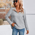 Damen Hochwertiger Pullover mit strukturiertem Stehkragen R&B