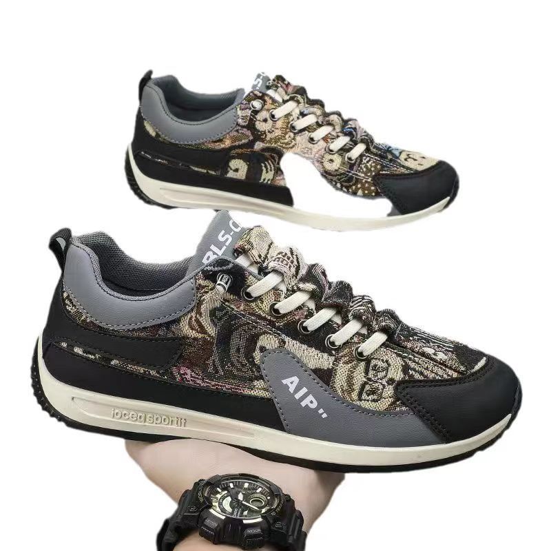 Damen Sportliche Sneakers mit modischem Motiv und gepolsterter Sohle R&B