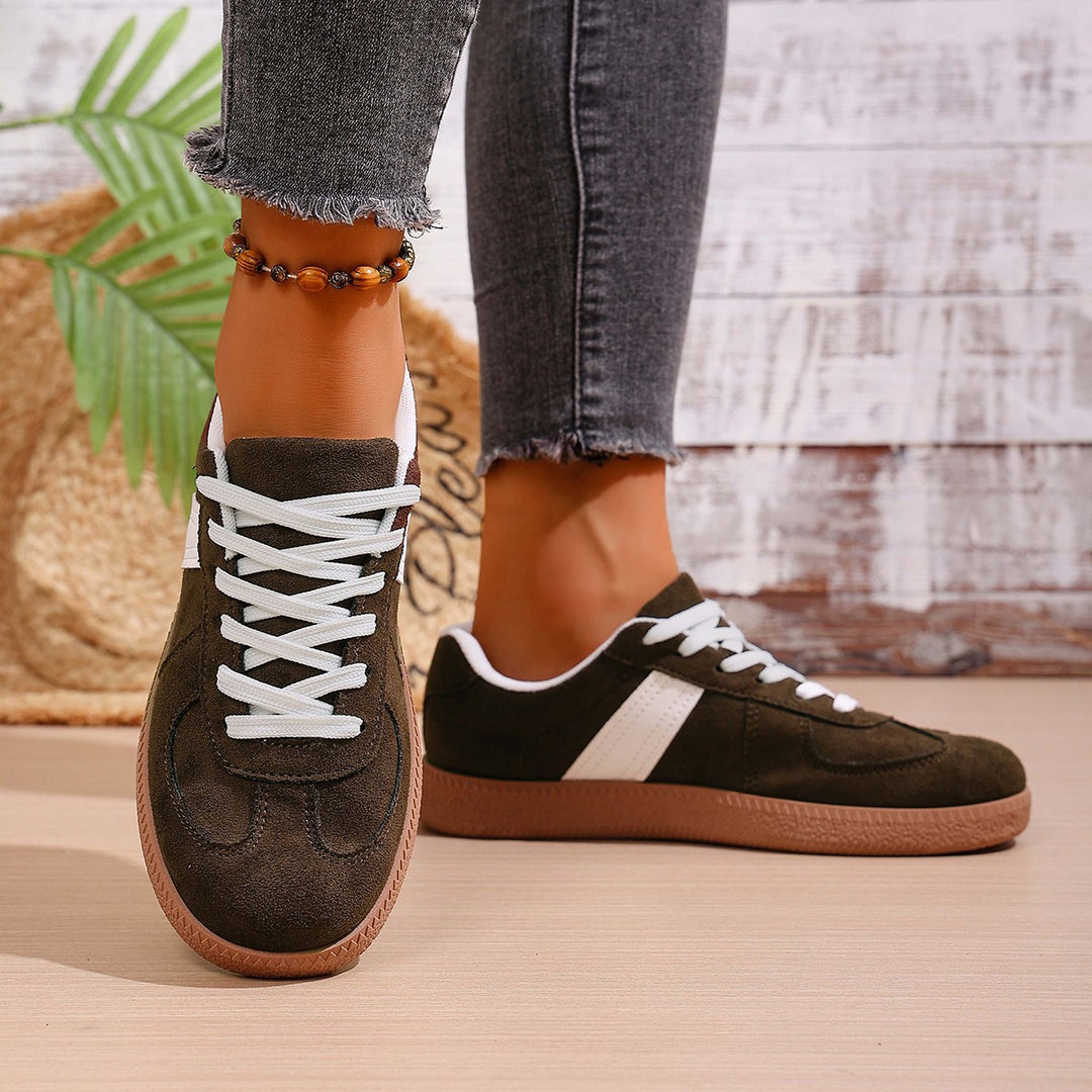 Damen Modische Sneakers mit sportlichem Design und atmungsaktiver Sohle R&B