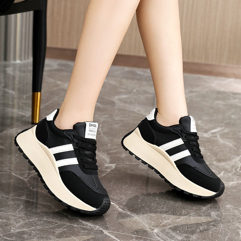 Damen Sportliche Sneakers mit modernem Design und dämpfender Laufsohle R&B