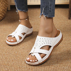 Damen Bequeme und atmungsaktive Zehentrenner-Sandalen R&B