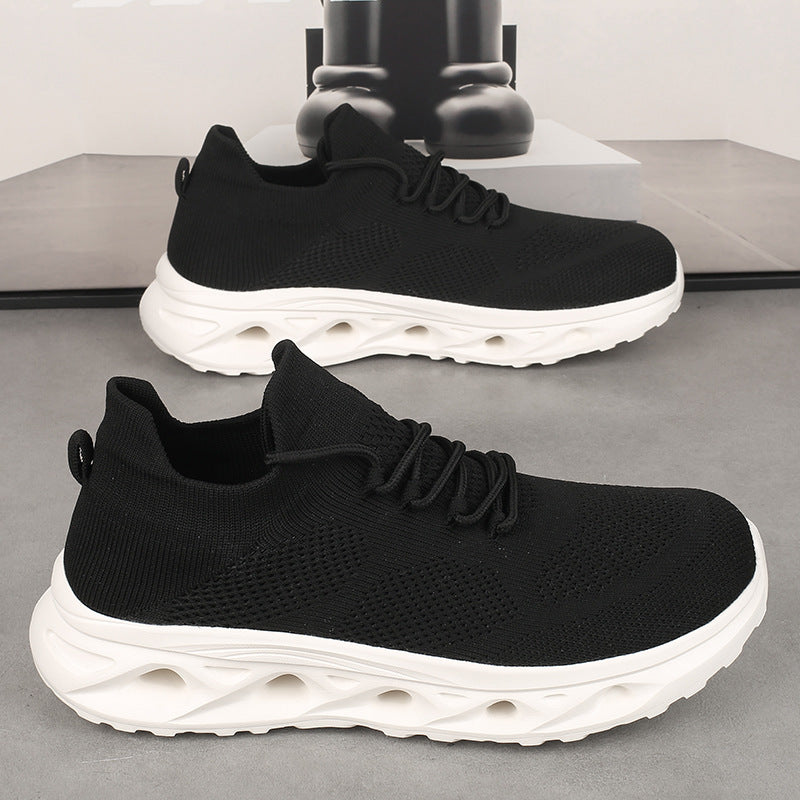 Damen Sportliche und atmungsaktive Lauf-Sneaker mit flexiblem Sohlenprofil R&B