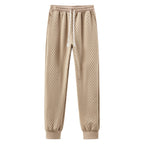 Herren Komfortable Strick-Jogginghose mit modernem Design und elastischem Bund R&B