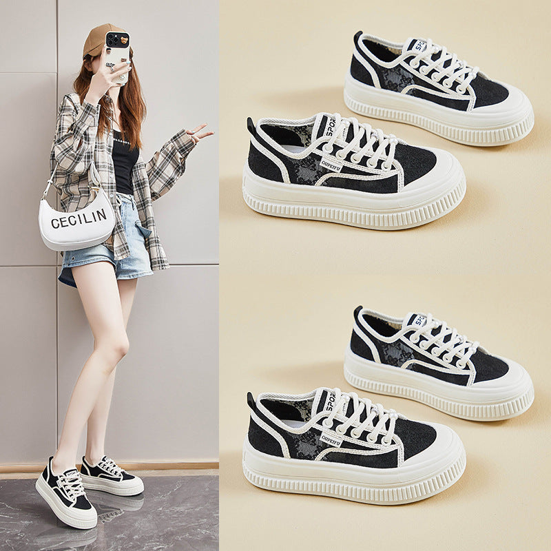Damen Modische Sneaker mit atmungsaktiver Mesh-Oberfläche und rutschfester Sohle