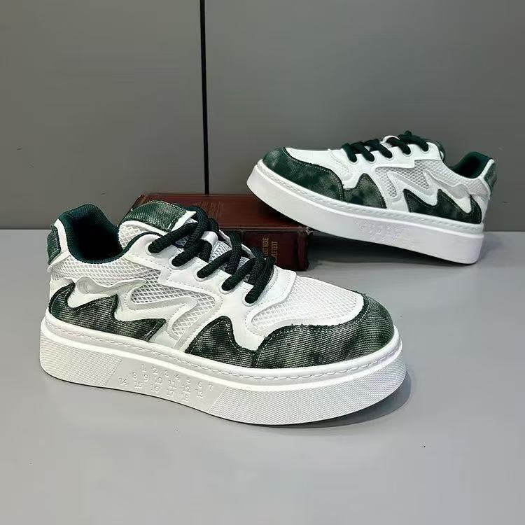 Damen bequeme Chunky Sneakers mit sportlichem Design und dämpfender Sohle R&B