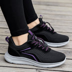 Damen Leichte Mesh-Laufschuhe mit innovativem Schnellschnürsystem R&B