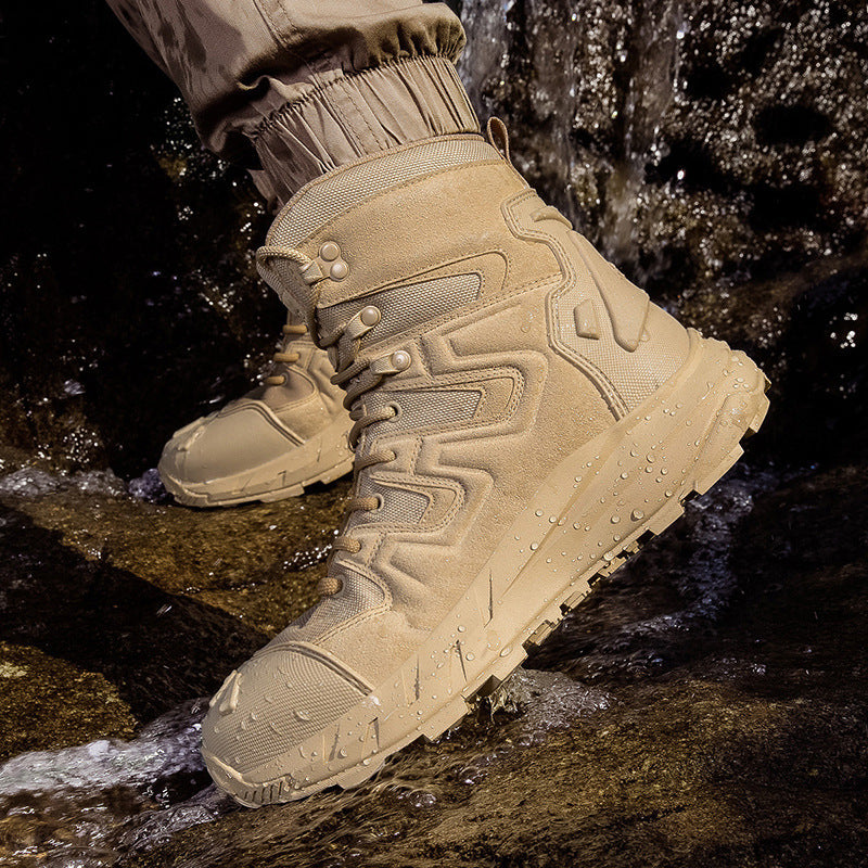 Damen Hochleistungs-Wanderstiefel mit rutschfester Sohle und atmungsaktivem Obermaterial