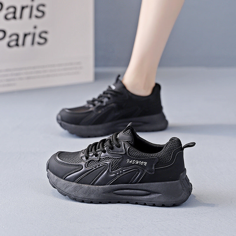 Damen Lauf-Sneakers mit gepolsterter Sohle und atmungsaktiver Mesh-Oberfläche R&B