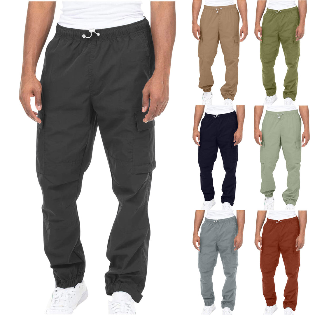 Herren Cargo-Hose mit elastischem Bund und praktischen Seitentaschen R&B