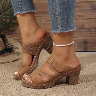 Damen Komfortable Riemchensandalen R&B