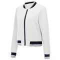 Damen Steppjacke mit sportlichem Reißverschluss und elastischen Bündchen R&B