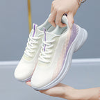 Damen Modische Laufschuhe mit atmungsaktivem Obermaterial und flexibler Dämpfung R&B