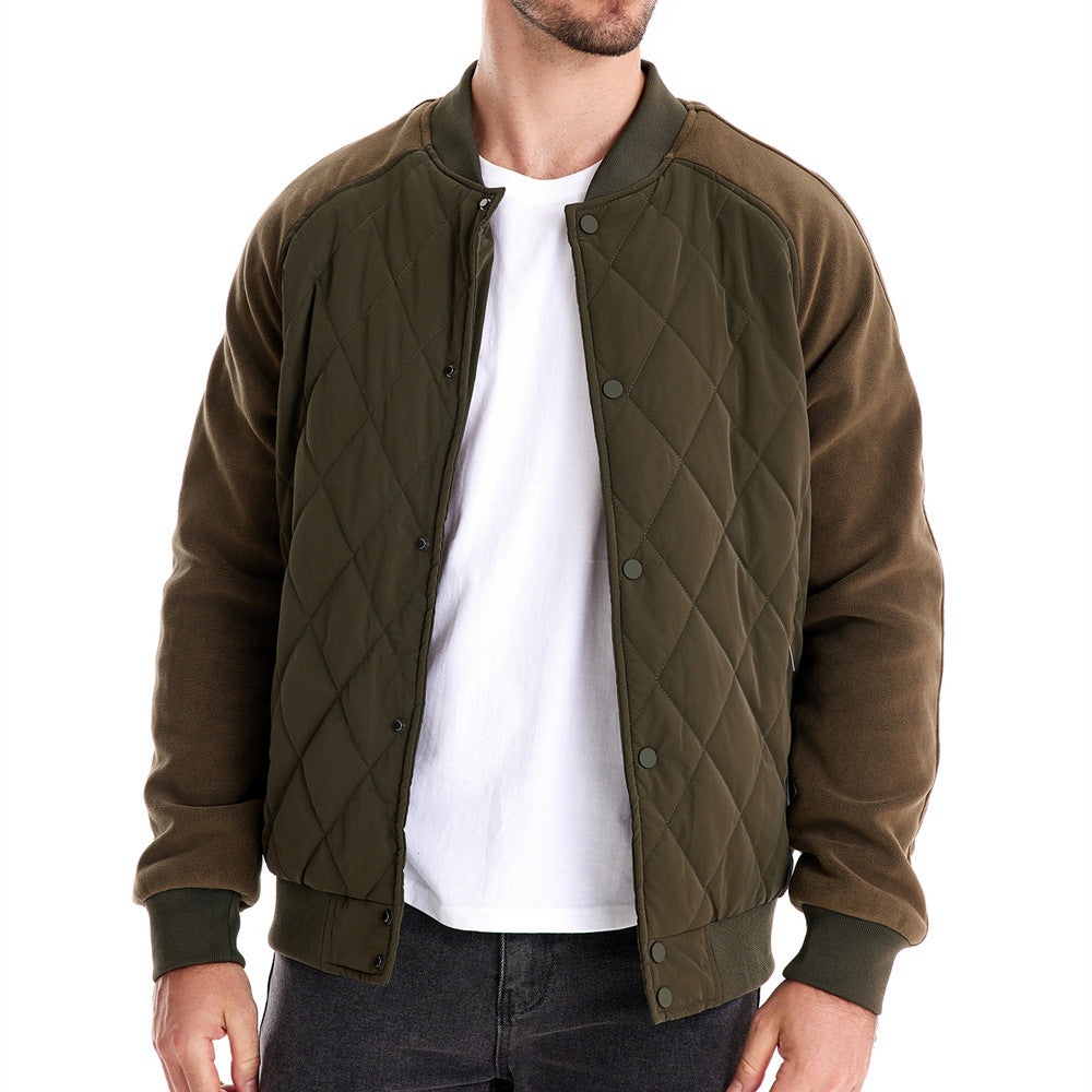 Herren Steppjacke mit modernem Design und praktischen Taschen R&B