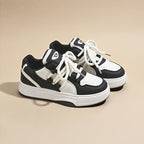 Damen Sportliche Sneakers mit dicker Laufsohle und atmungsaktivem Obermaterial R&B
