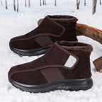 Damen isolierte Winterstiefel mit rutschfester Sohle und praktischer Klettverschlussfunktion R&B