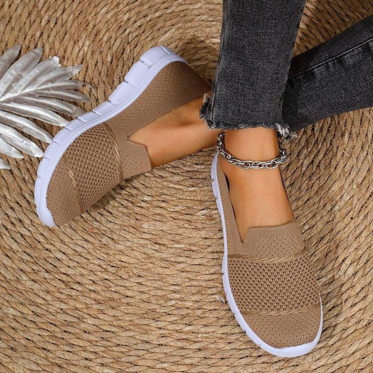 Damen Atmungsaktive Slip-On Sneakers R&B