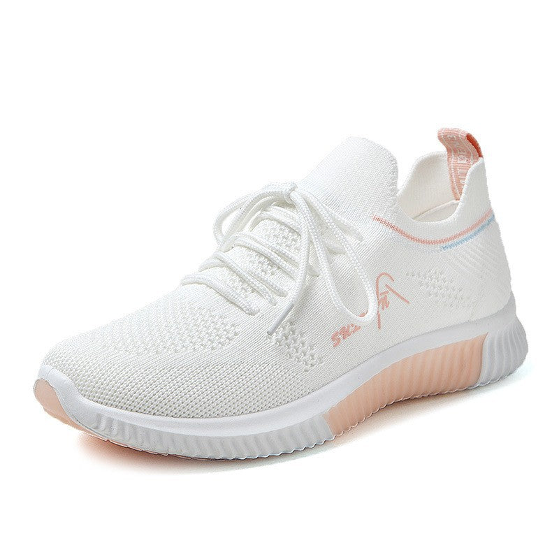 Damen Sportliche Freizeitsneaker mit atmungsaktivem Mesh-Obermaterial und Dämpfungssystem R&B
