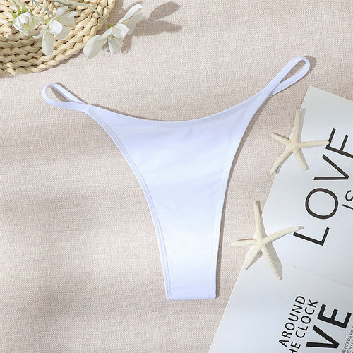 Damen Minimalistischer Bikini-Hosenteil R&B