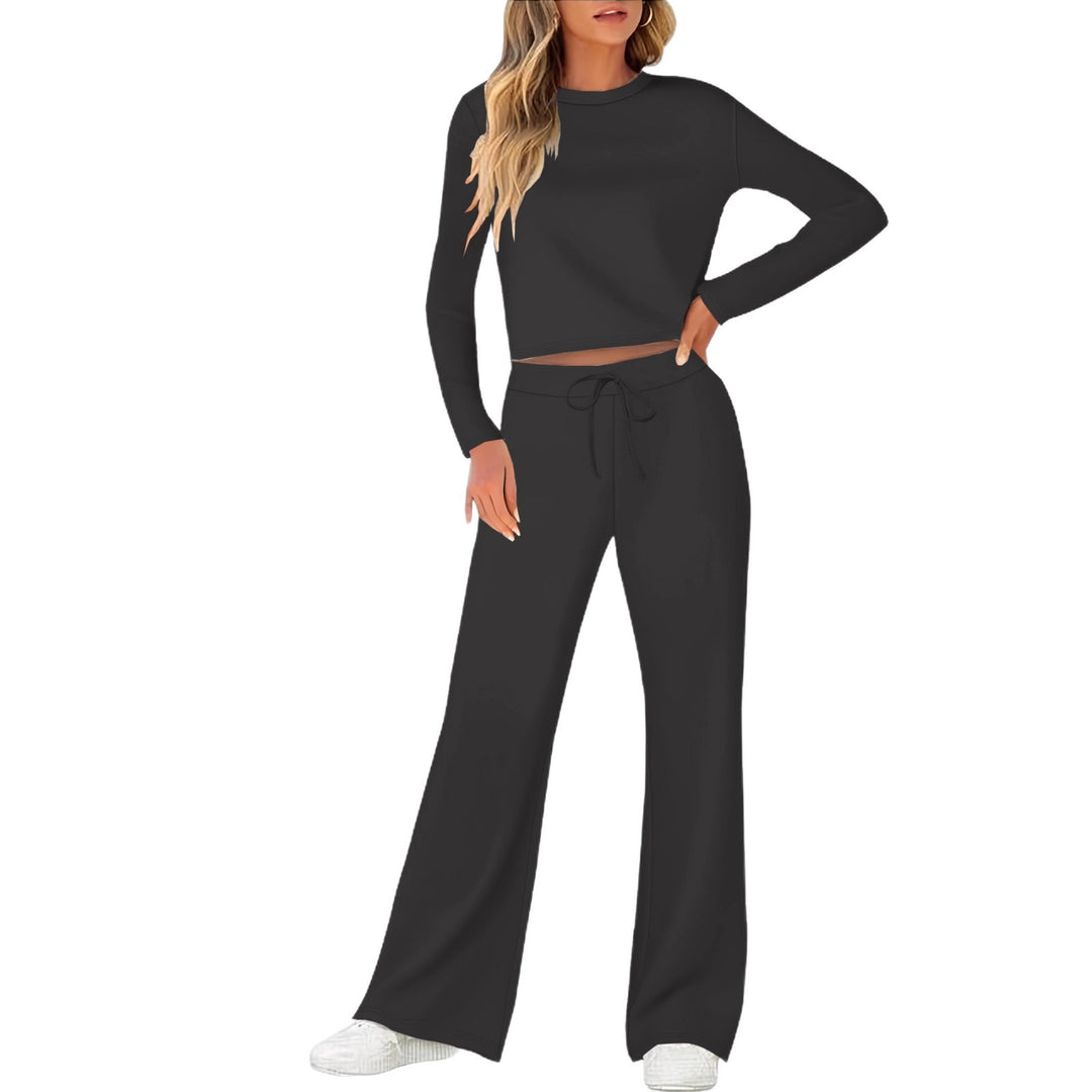 Damen Bequemes Lounge-Set mit weitem Schnitt und langem Arm R&B