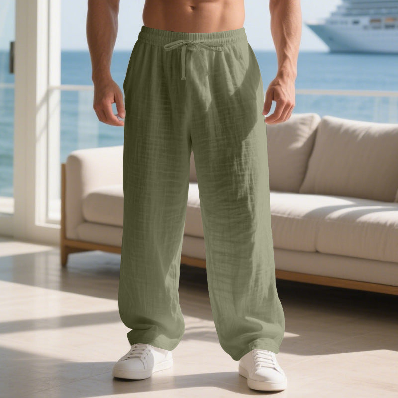 Herren Bequeme Sommerhose mit elastischem Bund R&B