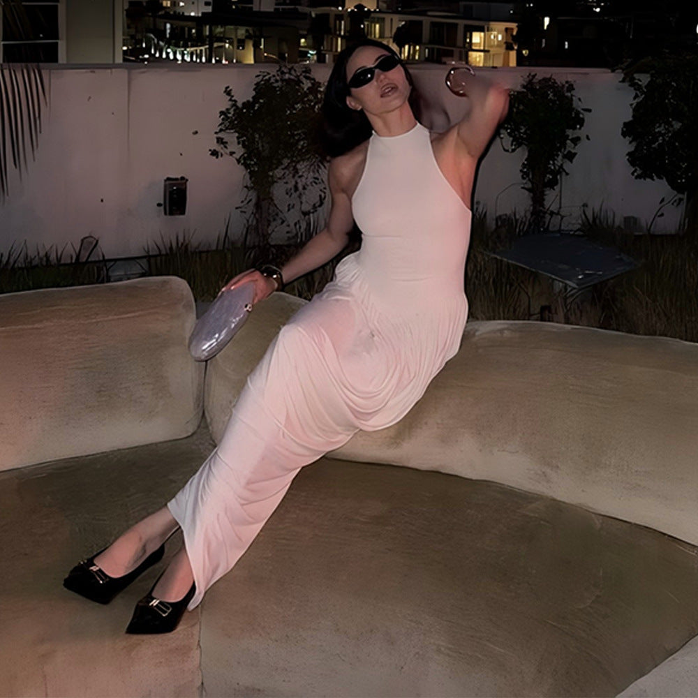 Damen Elegantes und fließendes Abendkleid R&B
