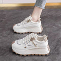 Damen Sportliche Plattform Sneakers mit rutschfester Laufsohle und atmungsaktivem Obermaterial R&B