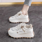Damen Sportliche Plattform Sneakers mit rutschfester Laufsohle und atmungsaktivem Obermaterial R&B