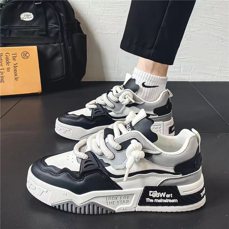 Damen Chunky Sneakers mit innovativem mehrfarbigem Design und atmungsaktiven Materialien