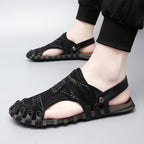 Damen Sportliche Aqua-Sandalen mit atmungsaktiver Netzstruktur und rutschfester Sohle R&B