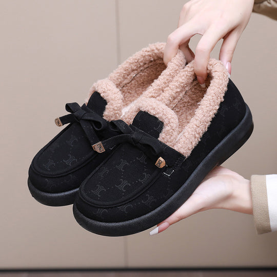 Damen Kuschelige Hausschuhe mit weichem Innenfutter R&B