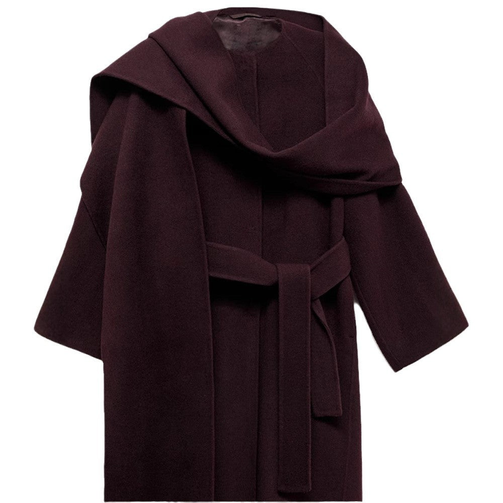 Damen elegante und vielseitige Poncho-Jacke R&B