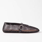 Damen Glitzernde Ballerinas mit dekorativem Riemen R&B