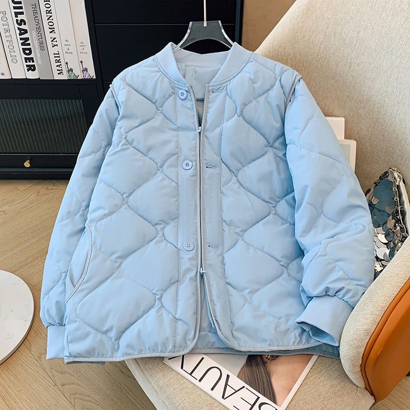 Damen Wattierte Blousonjacke mit Reißverschluss und praktischen Taschen R&B